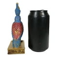 thumbnail image 6 of Egyptian God Horus Falcon Bird With Pschent Crown On Royal Pedestal Figurine, 6 of 7