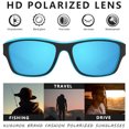 thumbnail image 2 of Lunettes de Soleil Polarisées pour Hommes Conduite Cyclisme Pêche Protection UV, 2 of 6