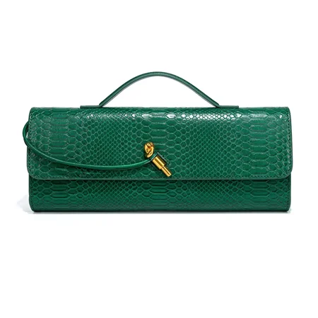 BestDanceGirls Unique Design Organza Top-Handle Bag with Crocodile Pattern Cover for Women s Fashionable Outfits and Evening Occasions