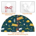 thumbnail image 4 of Lsque Camping Print Christmas Tree Skirt, Tree Skirt with Ties or Velcro, Perfect for Holiday Decorations, Halloween, and New Year-30", 4 of 7