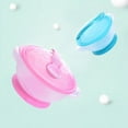 thumbnail image 2 of 2pcs Baby Feeding Double Handles Suction Bowl with Temperature Sensing Spoon Non-slip Infant Training Bowls, 2 of 6