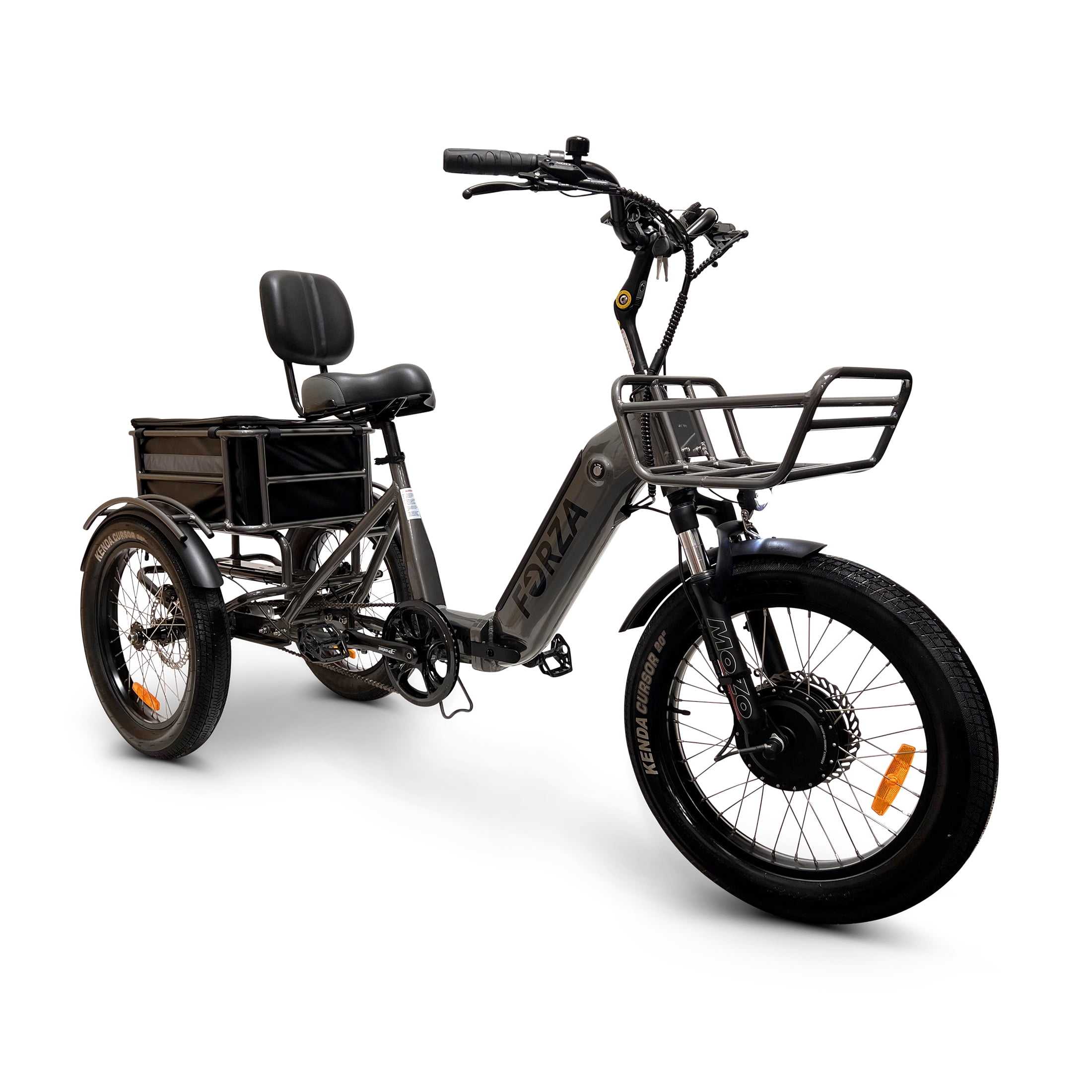 GOBIKE Forza Compact Electric Bike, Electric Tricycle for Adults, 3 Wheel Bicicleta Electrica para Adultos,Up to 40 Miles Range