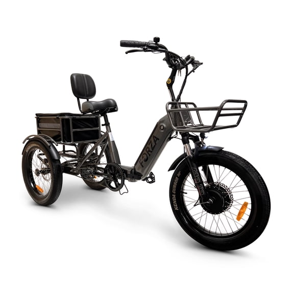 GOBIKE Forza Compact Electric Bike, Electric Tricycle for Adults, 3 Wheel Bicicleta Electrica para Adultos,Up to 40 Miles Range