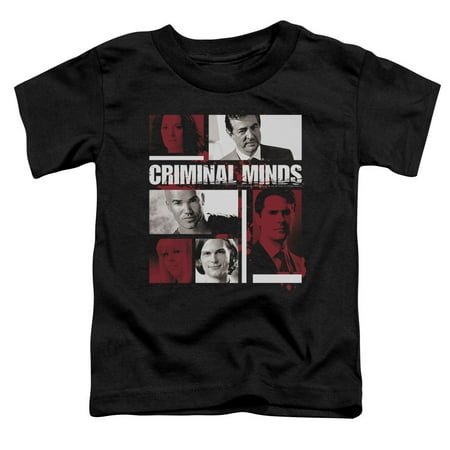 

Criminal Minds - Character Boxes - Toddler Short Sleeve Shirt - 2T