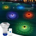 thumbnail image 5 of NAOJIE Solar Chlorine Floater avec Spectacle de Lumière Coloré, Flotteurs de Chlorines pour Piscine à Commande par Bouton, Chlore Floater avec Libération Réglable, Distributeur de Chlorines Flottant à Ouverture Facile pour Piscine, Spa, 5 of 5