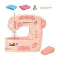 thumbnail image 2 of Mini Sewing Machine with LED Light Battery Operated Learning Toy for Ages 4+ Pink, 2 of 8