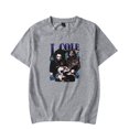 thumbnail image 1 of J Cole Rapper Tee Shirt Man/Woman Hip Hop Short Sleeved Fashion Style,L,Gray, 1 of 2