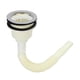thumbnail image 4 of Colador de drenaje de fregadero de champú tapón de drenaje de champú profesional de acero inoxidable seguro colector de pelo ABS PVC de goma para peluquería, 4 of 8