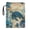 Ocean Turtle Journey, variant on HELLHERO Book Sleeve Protector Pouch Reusable Polyester Handle Book Organizer Bag with Pocket for Bible for Protector Wrap Bag