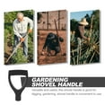 thumbnail image 3 of unbranded Mango De Pala Para Jardinería Negro Con Antideslizante Y Fácil De Usar, 3 of 6
