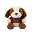 thumbnail image 2 of 9.1-Inch Adorable Cuddle Pal Puppy Plush Toy, Soft Spotted Dog Stuffed Animal, Handcrafted Canine Companion for Relaxation, Cute Pet-Themed Plushie, 2 of 6