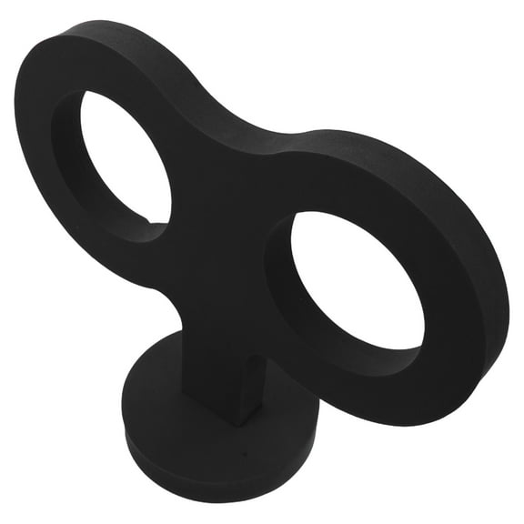 Raindrops Exterior Car Accessories Car Roof Decoration Black EVA 1 Set