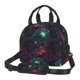 thumbnail image 1 of Balery Red And Green Carnation Bolsa de Almuerzo Impresa, Caja de Almuerzo Reutilizable, Bolsa Térmica Aislada para Almuerzo, Bolsa Antiderrames, 1 of 7