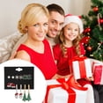 thumbnail image 4 of Christmas Stud Set 6pcs Snowflake Hat Tree Alloy Oil Dripping Silver Cute Stud SetThe Best Gift for A Loved One, 4 of 9