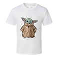 thumbnail image 1 of Star Wars The Mandalorian Child Grogu Graphic T-Shirt All Size S-5XL, 1 of 4