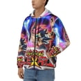 thumbnail image 2 of Anime Yu-Gi-Oh! Zexal Sweatshirt For Mens Fashion Hoodies Zipper Coat Jacket With Pockets Athletic Daily Hoody Hooded, 2 of 6