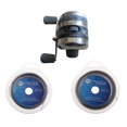 thumbnail image 1 of 1 + 1BB carrete de pesca carrete de + de pesca de material acero inoxidable 100/120 LBS accesorio para pesca de agua de salada de agua dul Cola Carrete de pesca Spincast, 1 of 8
