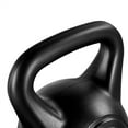 thumbnail image 5 of Renwick 25 lbs. HDPE Coated Kettlebells for Home, Gym and Fitness Workout, Black, 5 of 8