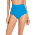 thumbnail image 3 of Yindaity Women's High Waisted Swimsuit Bikini Bottoms Tankini Bottoms Swim Shorts Blue,M, 3 of 3