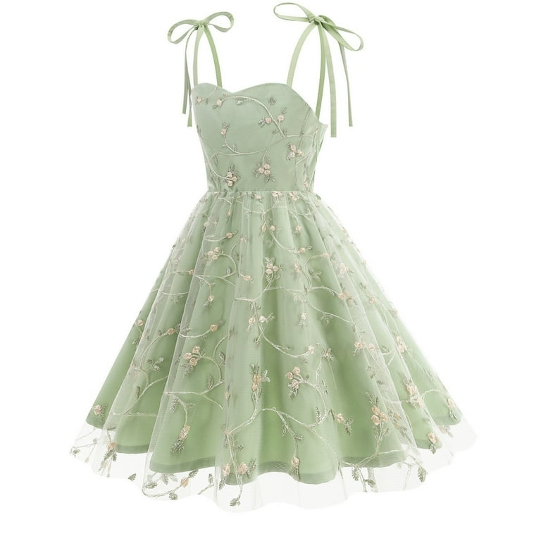 mint green dress size 10 Mlqidk Dresses for Girls Size 10-12 Layered Tie Shoulder Casual Ruffle  Princess Sleeveless Dress Flowy Lace Party Sun Dress Pink 5-6 Years