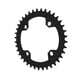 thumbnail image 4 of Rueda de cadena para bicicleta de carretera negra con diseño de dientes positivos/negativos, plato de bicicleta 38T 104BCD, 4 of 8