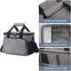 thumbnail image 4 of Bolsa de almuerzo aislada para mujeres, bolsa térmica para almuerzo a prueba de fugas con correa para el hombro, loncheras para adultos para hombres para el trabajo/picnic,, 4 of 6