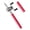 Red, variant on YAHHU Portable Mini Pen Fishing Rod and Reel Combo, Ultralight Telescopic Pocket Sized Fiberglass Pole Kit for River Lake Freshwater Saltwater Angling, Blue (10.23 inches / 26 cm)
