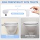 thumbnail image 3 of PHANCIR Ultra-Slim Bidet Accesorio para Inodoro, Boquilla Doble (Lavado Frontal y Trasero) con Autolimpieza, Accesorio para Asiento de Inodoro con Agua a Presión Ajustable No Eléctrico Blanco, 3 of 10