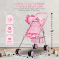 thumbnail image 3 of Set Nursery Playset Dolls To Play Baby Doll, cochecito, cama y columpio, 3 of 7
