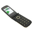 thumbnail image 3 of Teléfono con tapa G9000 desbloqueado, GSM, doble SIM, 4800 mAh, 100-240 V, 2G, con tapa para personas mayores, enchufe estadounidense dorado, 3 of 5