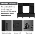 thumbnail image 7 of Fulvari Modern Style Hall Tree With Drawer, Metal Hooks, Easy Assembly Hallway Coat Rack for Hallway Living Room Mudroom, 7 of 7