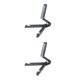 thumbnail image 1 of Seitruly Soporte Universal plegable para tableta, soporte para almohadilla perezosa para tableta Air 2, rotación de 360 ​​grados, utilizado en Negro 2piezas, 1 of 5