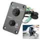 thumbnail image 5 of Outboard Engine Ignition Key Switch Panel Assy, Stable Performance 10 Wires Metal Alloy 704-82570-08-00 Waterproof For Boat ANGGREK Otros, 5 of 8