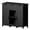 Balck, variant on PORKISS White Floor Storage Cabinet, Wood Accent Cabinet with Drawers and Adjustable Shelves Storage, Modern Pantry Cabinet for Kitchen, Bathroom, Living Room