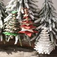 thumbnail image 2 of Adorno De Navidad, Decoración Colgante De Navidad Copo De Nieve_Blanco, 2 of 8