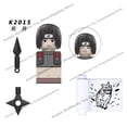 thumbnail image 1 of Naruto Sasuke Sakura Kakashi Obito Jiraiya Tsunade muñecas de anime Mini figuras de juguete de acción dibujos animados ensamblar bloques chico regalo de cumpleaños Dengxun unisex, 1 of 2