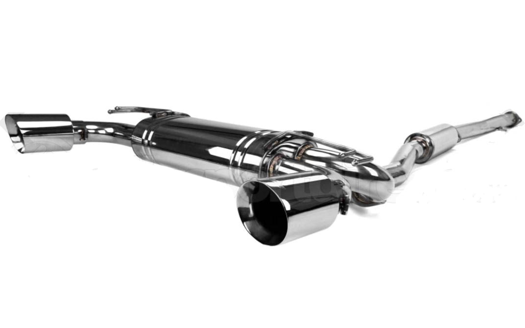 XForce for Mitsubishi Lancer Evo X 3" SS Dump Pipe Back Exhaust System