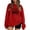 2-Red, variant on Fiaer Womens Sweatshirts Crew Neck Long Sleeve Pullover Letter Graphic Plus Size Loose Fit Fashion Comfort Tops Red XL