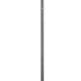 thumbnail image 3 of 80 Watt Metal Floor Lamp with Dual Gooseneck and Uno Style Shades, Silver, 3 of 5