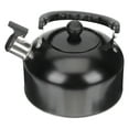 thumbnail image 4 of Stainless Steel Whistling Tea Kettle with Wooden Handle - 3L Black, 4 of 6