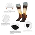 thumbnail image 3 of Naloa Seaside Sunset Cool Dragon Thigh High Socks Extra Long Stretchy Sock Women Over Knee High Opaque Stocking Daily Wear, 3 of 6