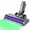 soft velvet floor brush B, variant on All-area Dust-Revealing Green Light Soft Roller Head for V7 V8 V10 V11 V15 Cordless Vacuums, Tangle-Free Vacuum Replacement Brush Head for Pet Hair, Vacuum Attachment