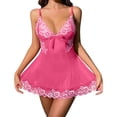 thumbnail image 1 of New Model Sexy Lace Bodysuit With Shapewear And Alluring Sheer Nightgown, 1 of 4