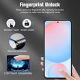 thumbnail image 4 of 2 Pack Screen Protector for Samsung Galaxy S24 FE 5G with 2 Pack Camera Lens Protector, Full Coverage Tempered Glass Film Anti-Fingerprint Case Friendly, 4 of 7