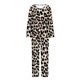 thumbnail image 4 of Puntoco Conjunto de pijama y pantalones de manga larga con cuello redondo y estampado para mujer con bolsillos Puntoco Puntoco-4694, 4 of 5