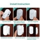 thumbnail image 3 of Sistema magnético de alarma de entrada de seguridad para puertas y ventanas Mini alarma inalámbrica Blanco (batería incluida), 3 of 5