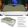 thumbnail image 4 of Kdxio Green Snake Print Front Windshield Sun Shade,Folding Auto Sunshade for Car Truck SUV-Medium, 4 of 7