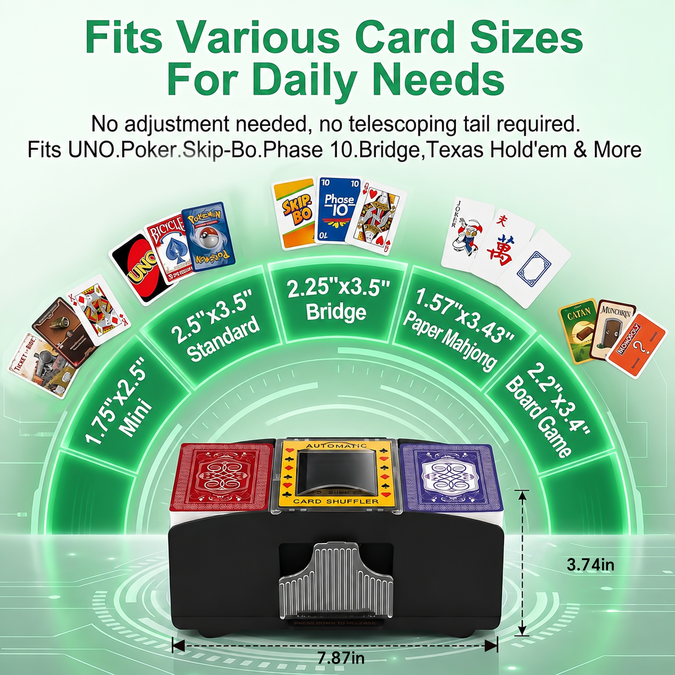 ALYLO Automatic Card Shuffler (1-2 Decks) photo 5