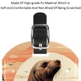 thumbnail image 4 of Square 2Pack PU Leather Sea Lion Cruise Luggage Tag with Privacy Cover and Name ID Tag for Travel Handbags Backpacks Luggage Tags, 4 of 6