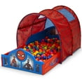 thumbnail image 7 of Marvel Spider-Man Sleep and Play Toddler Bed with Tent and Built-In Guardrails by Delta Children, 7 of 7